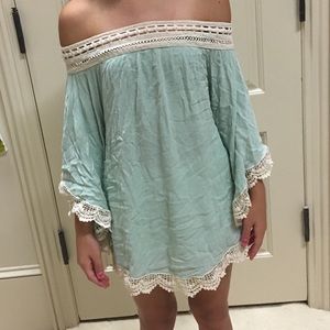 Girls Eiffel Designs small flower top.